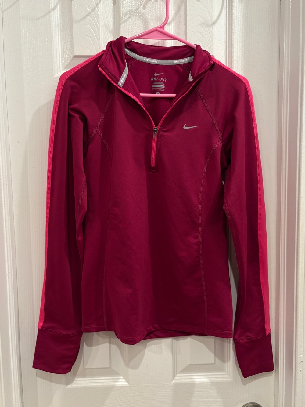 Pink Nike Dri-FIT Quarter Zip Pullover 🫧